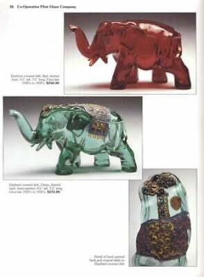 Vintage Glass Elephants Collector Guide 1880s Up incl Fenton Fostoria & Others - Fresh Stock Dated October 2025