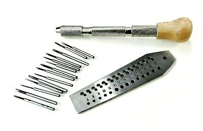 Mini Tap and Die Jewelers Set 14 Taps & Screwplate & Swivel Vise Set 0.7-2mm - Fresh Stock Dated October 2025