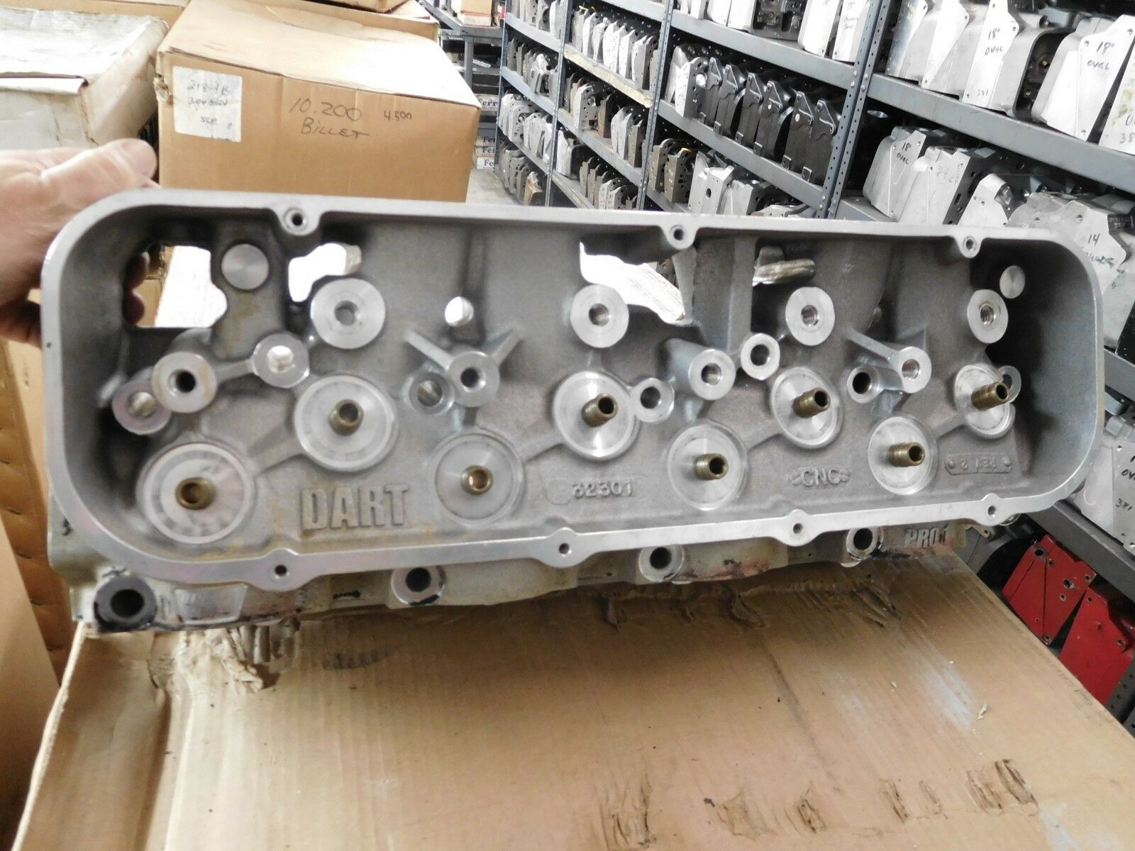 Dart Pro1 335 CNC Aluminum Big Block Chevy Cylinder Heads - Fresh Stock Dated October 2025