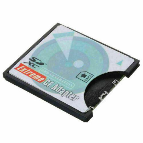 Xiwai SD to CF Adapter SDHC SDXC to 3.3mm Compact Flash Memory Converter - Fresh Stock Dated October 2025