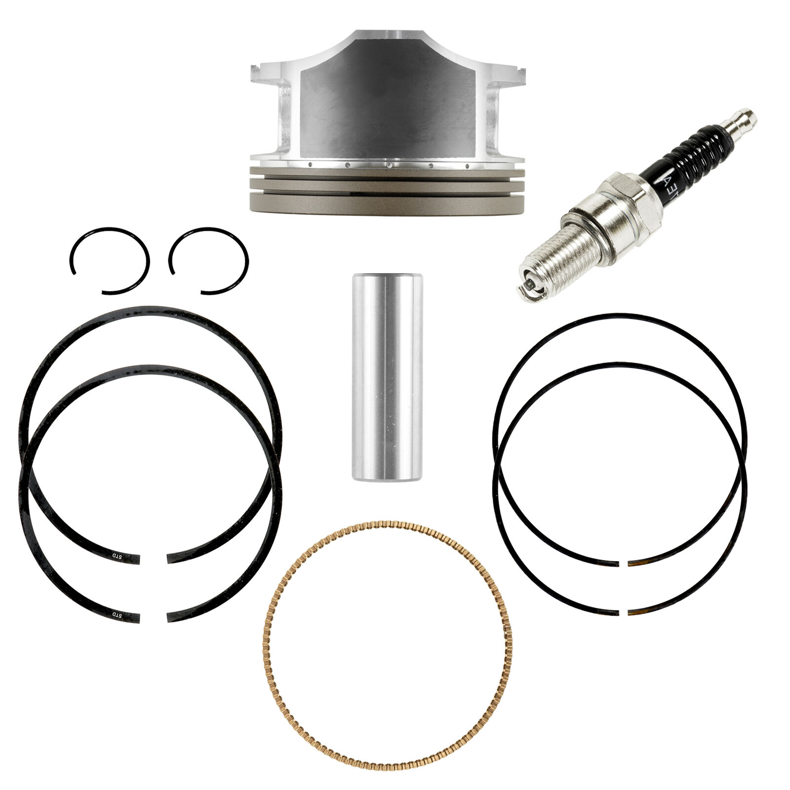 Cylinder Piston Ring Gasket for Honda XR400R 1996-2004 12100-KCY-670 Bore 85 mm - Fresh Stock Dated October 2025