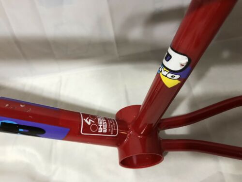 ORIGINAL PAINT DECALS 1990 DYNO DETOUR RED FRAME FORK BARS POST OLD SCHOOL BMX - Fresh Stock Dated October 2025