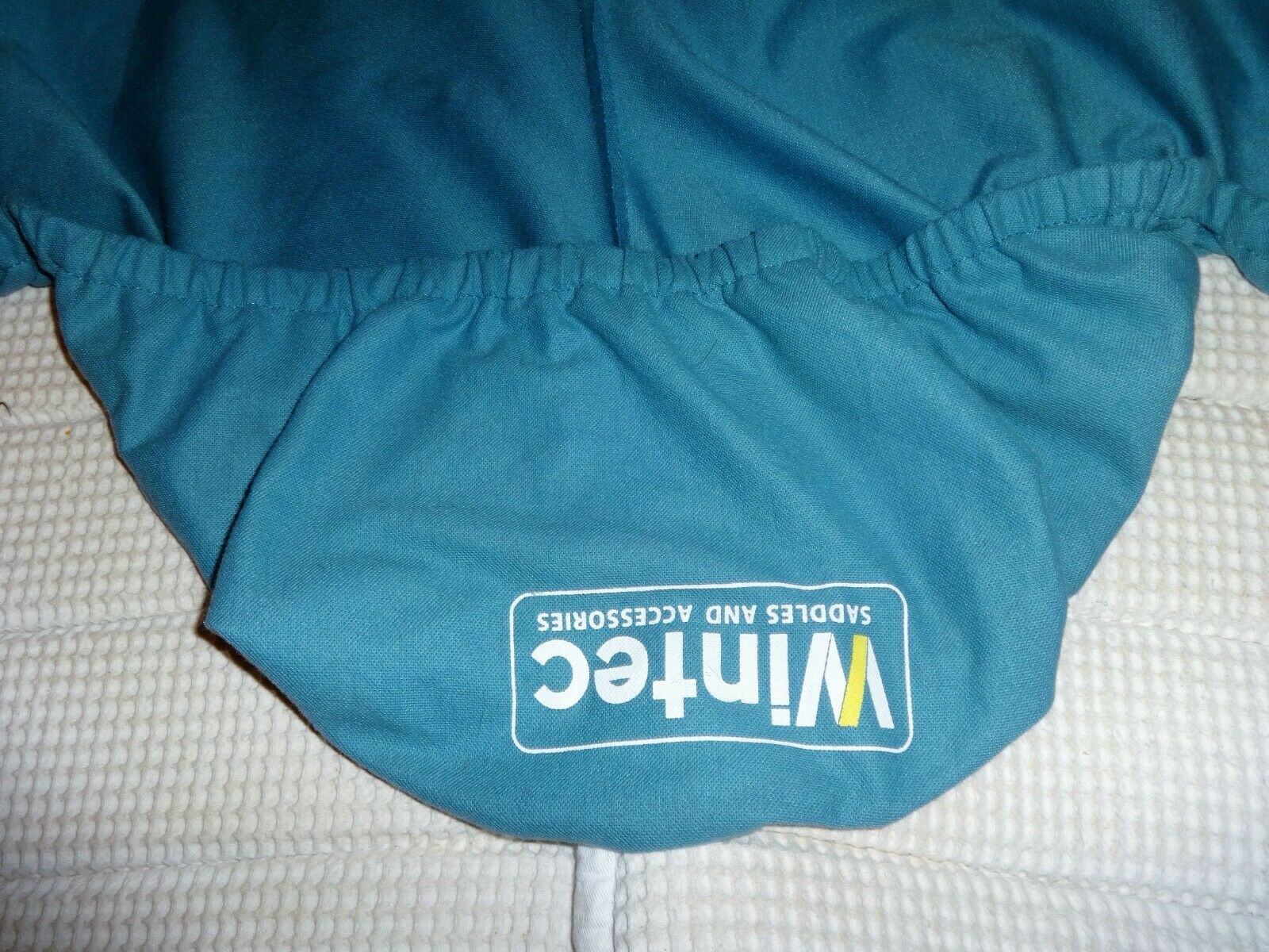 WINTEC English Saddle Cover - BLUE - Cotton Material - NICE! - Fresh Stock Dated October 2025