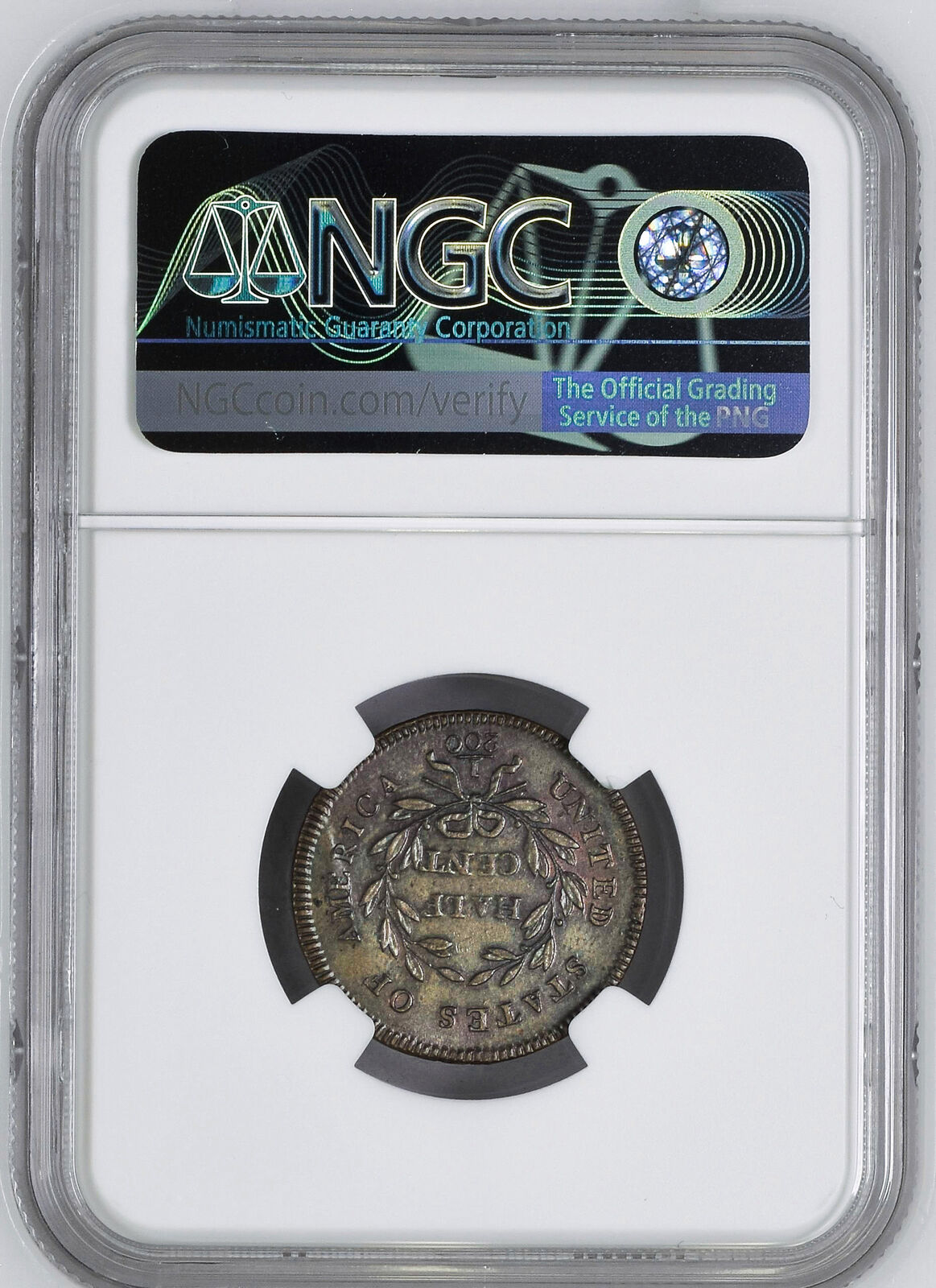 1795 LIBERTY CAP 1/2 NGC MS 61 BN - Fresh Stock Dated October 2025