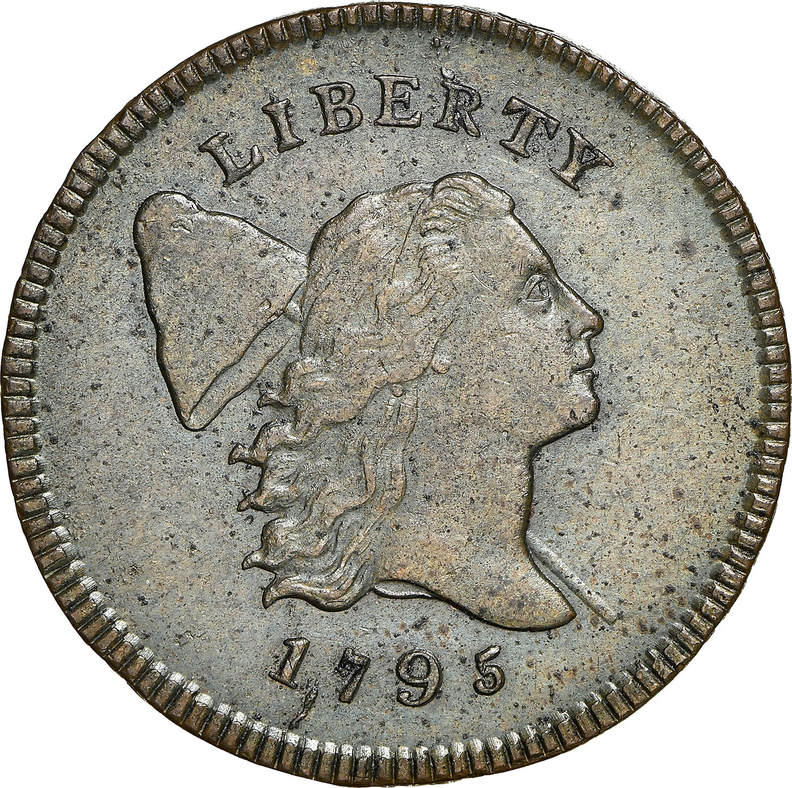1795 LIBERTY CAP 1/2 NGC MS 61 BN - Fresh Stock Dated October 2025