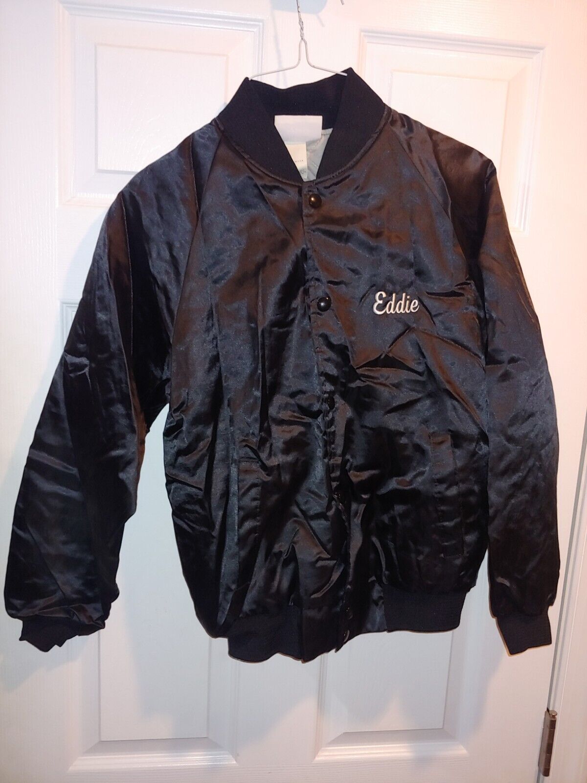 Vintage 1990's BMX Bicycle Racing Satin Jacket,New Jersey State Series,Road Kill - Fresh Stock Dated October 2025