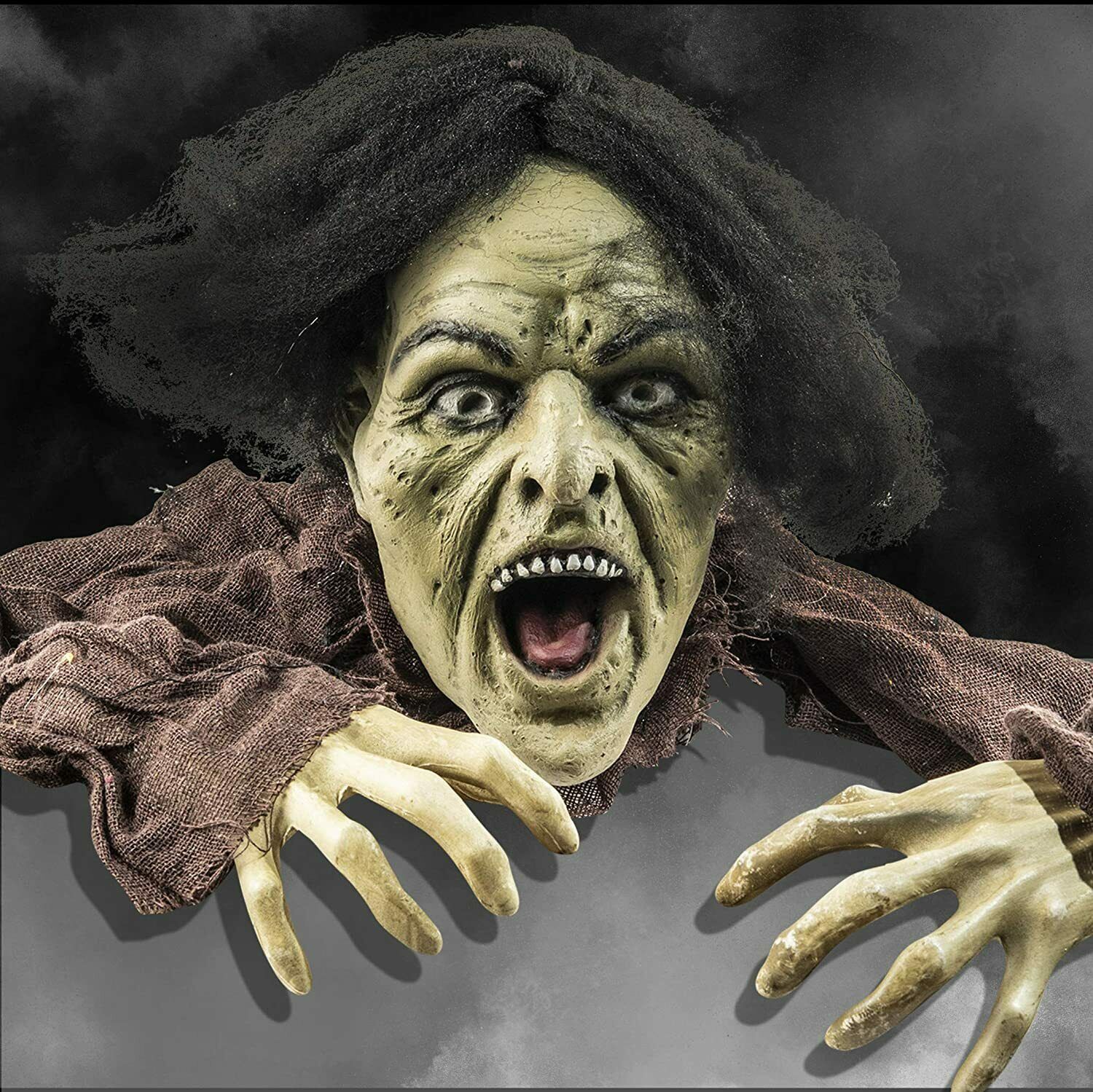 Halloween Decorations Groundbreaker Zombie Outdoor Weather Resistant Plastic New - Fresh Stock Dated October 2025