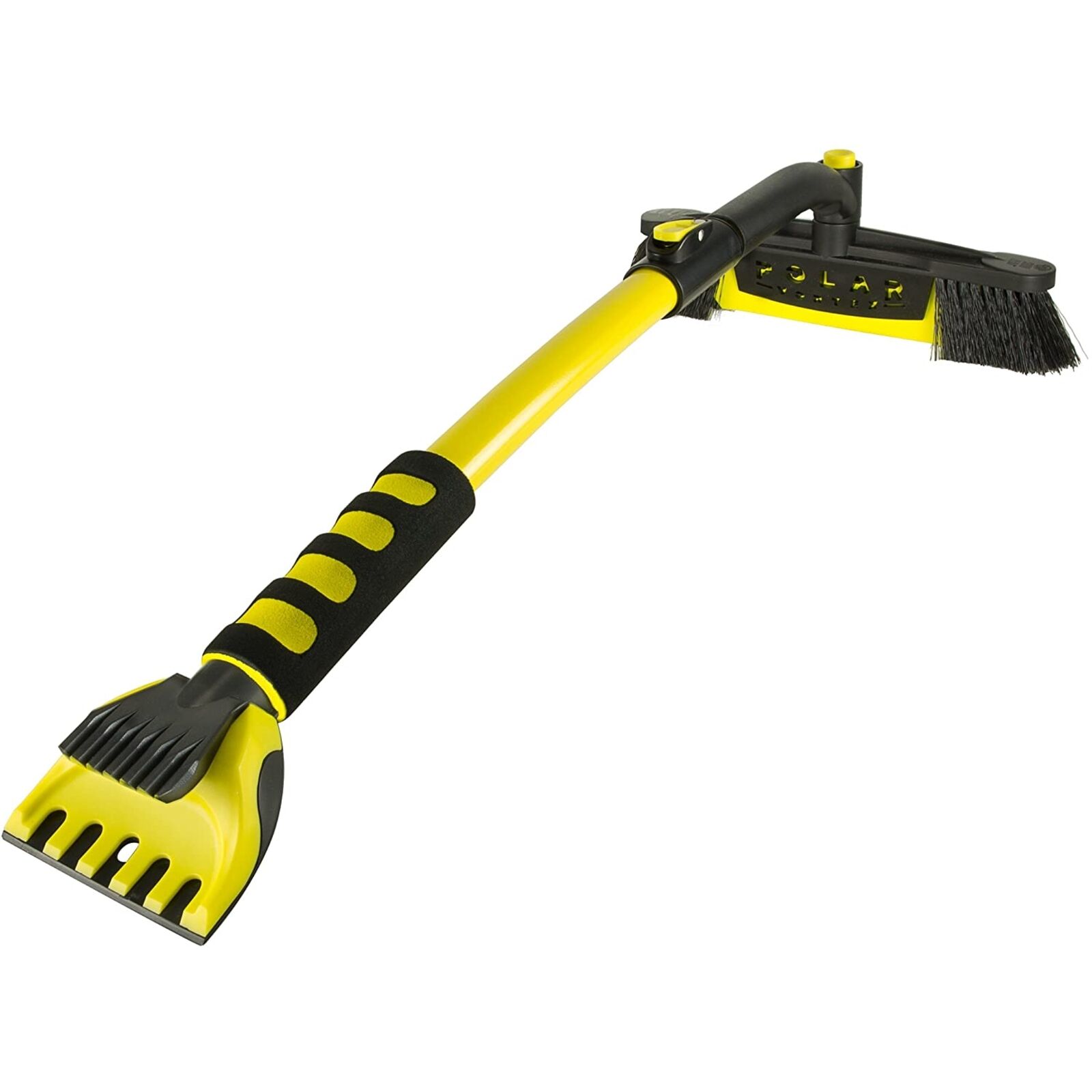 SubZero (#14170) Polar Vortex Snow Broom/Scraper, 360 Pivot, Extends 27