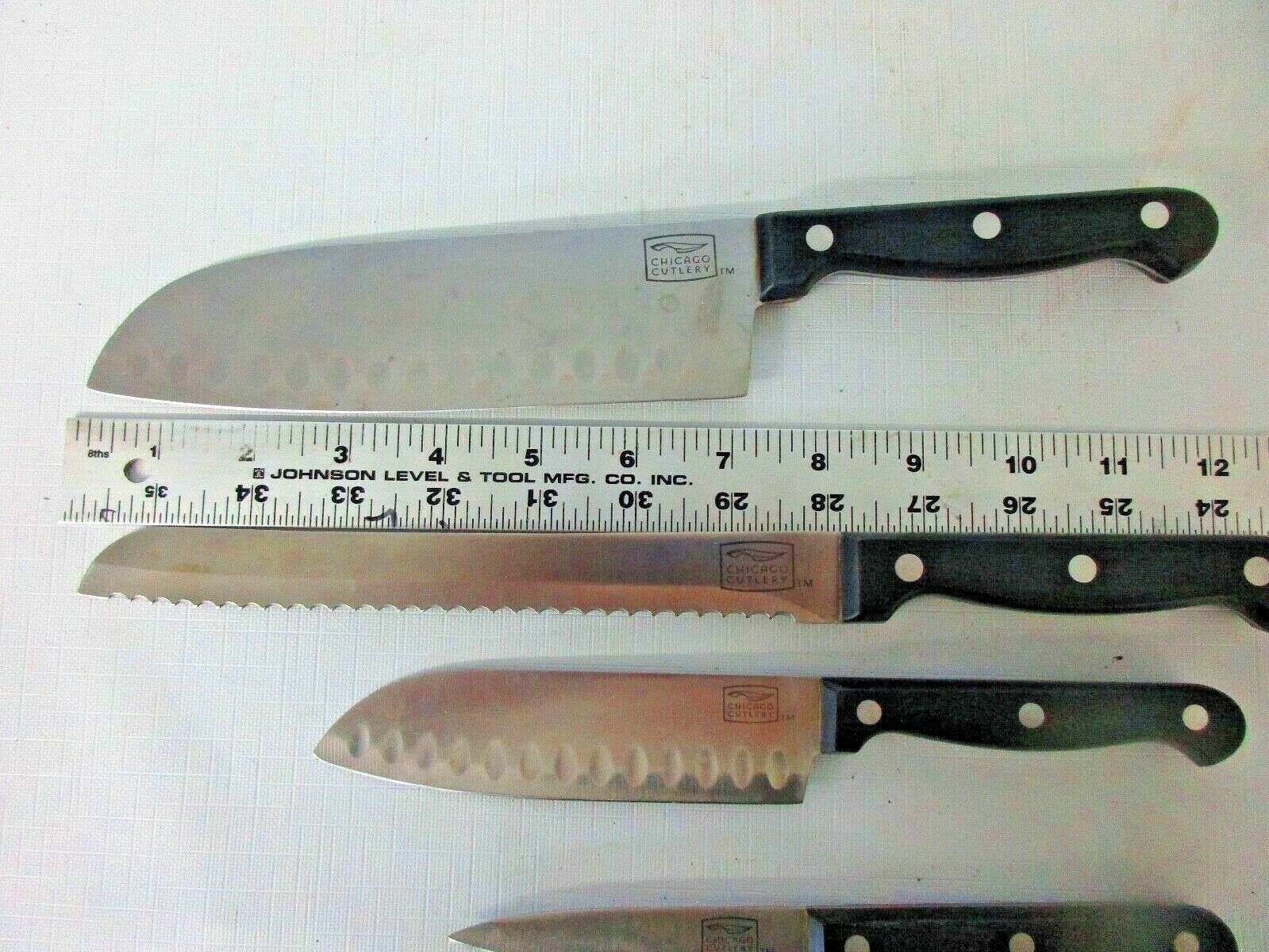 5 Chicago kitchen knives - Fresh Stock Dated October 2025