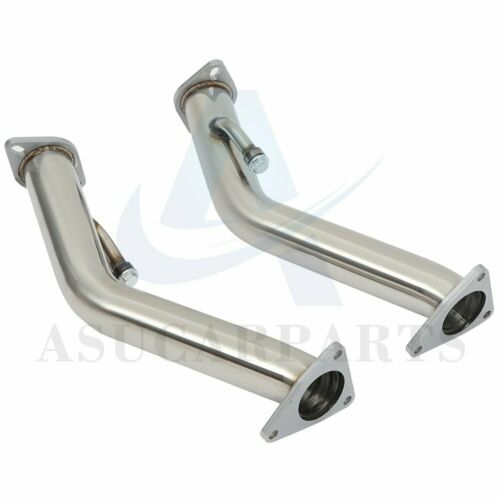 T304 Stainless Steel Downpipes For Nissan for 370z  Exhaust Tube - Fresh Stock Dated October 2025