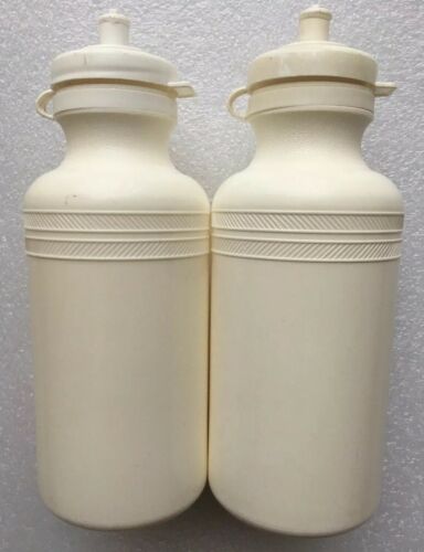 2- NOS Vintage 1988 SPECIALIZED Water Bottles BIDON Botella BORRACCIA Flasche - Fresh Stock Dated October 2025
