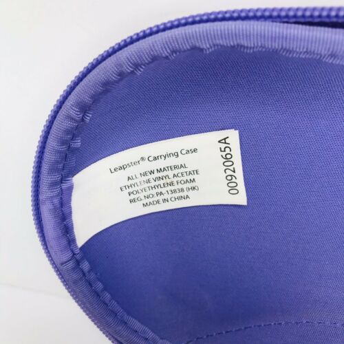 LeapFrog Leapster OEM Carrying Storage Case Pink Purple Leap Frog - Fresh Stock Dated October 2025