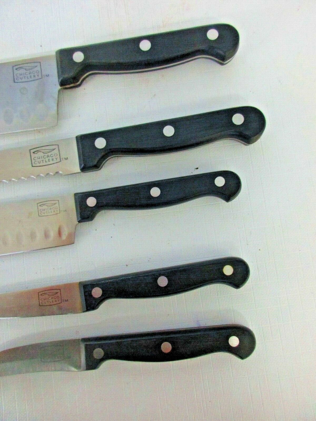 5 Chicago kitchen knives - Fresh Stock Dated October 2025