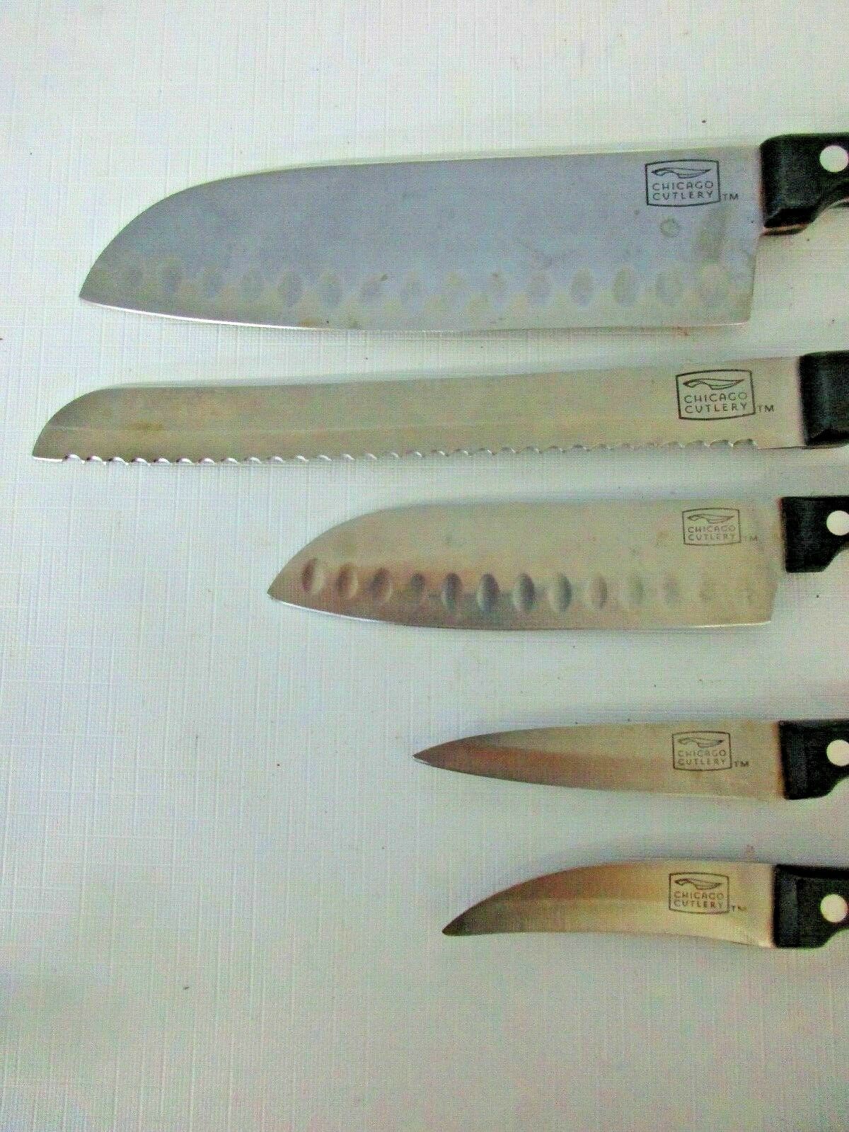 5 Chicago kitchen knives - Fresh Stock Dated October 2025