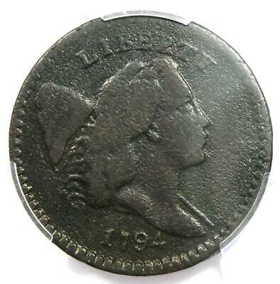 1794 Liberty Cap Flowing Hair Half Cent 1/2C (C-7 R5 Variety) - PCGS Fine Detail - Fresh Stock Dated October 2025