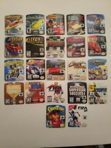 Tecmo NBA Basketball NES cartridge replacement label sticker Nintendo - Fresh Stock Dated October 2025