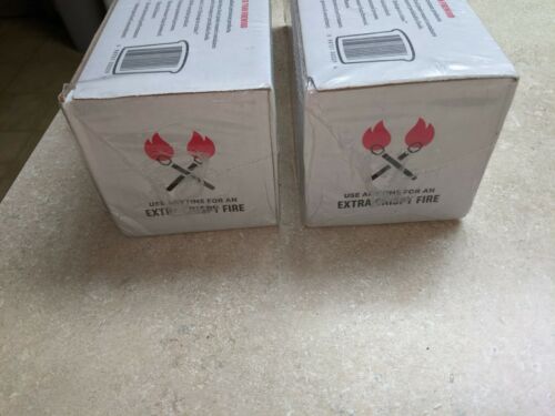 KFC® Limited-Edition 11 Herbs & Spices Firelog by Enviro-Log®  SET OF 2 LOT - Fresh Stock Dated October 2025
