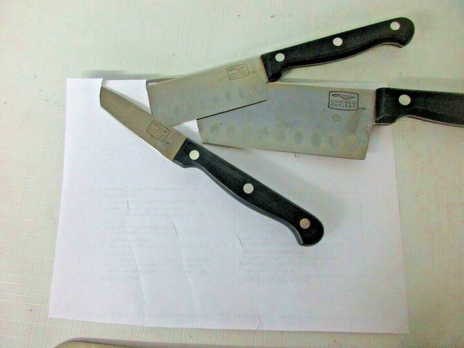 5 Chicago kitchen knives - Fresh Stock Dated October 2025