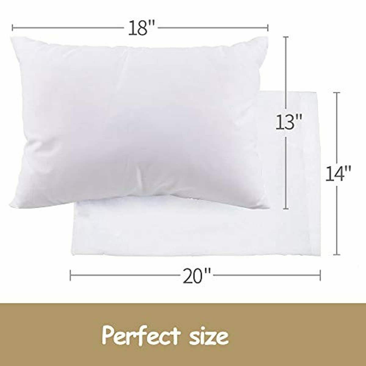 almohada ajustable llenar organico Funda incluidas comoda acolchada suave - Fresh Stock Dated October 2025