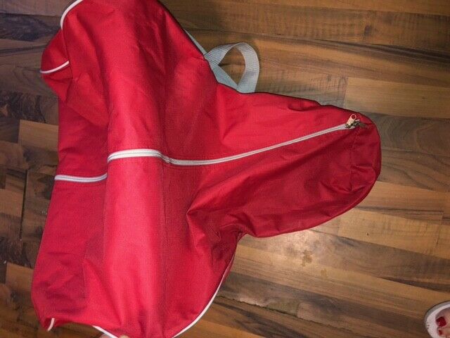 RED AMIGO ENGLISH SADDLE CORDURA NYLON CARRIER BAG WITH HANDLES HORSEWARE - Fresh Stock Dated October 2025