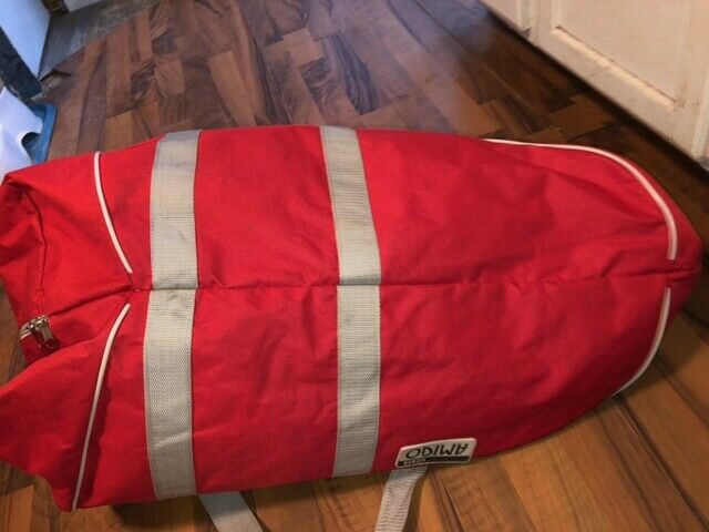 RED AMIGO ENGLISH SADDLE CORDURA NYLON CARRIER BAG WITH HANDLES HORSEWARE - Fresh Stock Dated October 2025