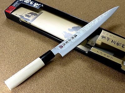 Japanese Masamune Kitchen Sashimi Yanagiba Knife 205mm 8 in  Nashiji blade JAPAN - Fresh Stock Dated October 2025