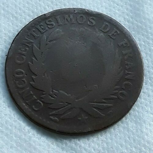 5 Centimos 1891 Dominican Repúblic - Fresh Stock Dated October 2025