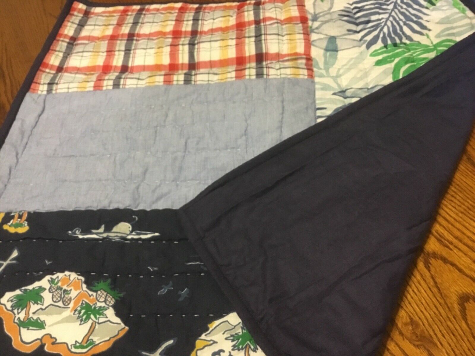 POTTERY BARN KIDS SURF VIBES  QUILTED EURO PILLOW SHAM new - Fresh Stock Dated October 2025