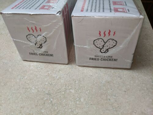 KFC® Limited-Edition 11 Herbs & Spices Firelog by Enviro-Log®  SET OF 2 LOT - Fresh Stock Dated October 2025