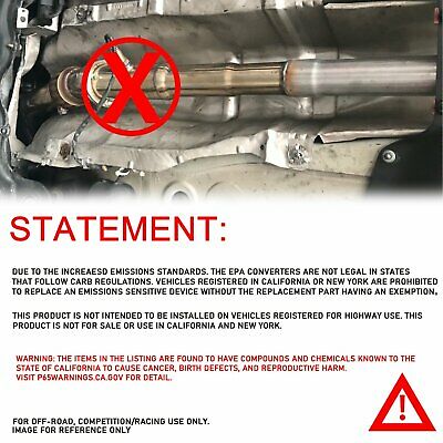 For 2009-2018 Nissan 370z 2008-2013 Infiniti G37 Pipes Straight Exhaust Header - Fresh Stock Dated October 2025
