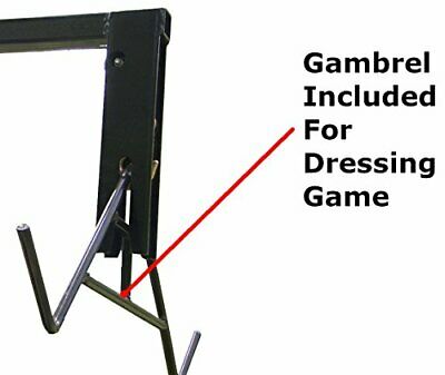 HME Products Truck Hitch Game Hoist - Complete Kit Includes Winch/Gambrel Bla... - Fresh Stock Dated October 2025