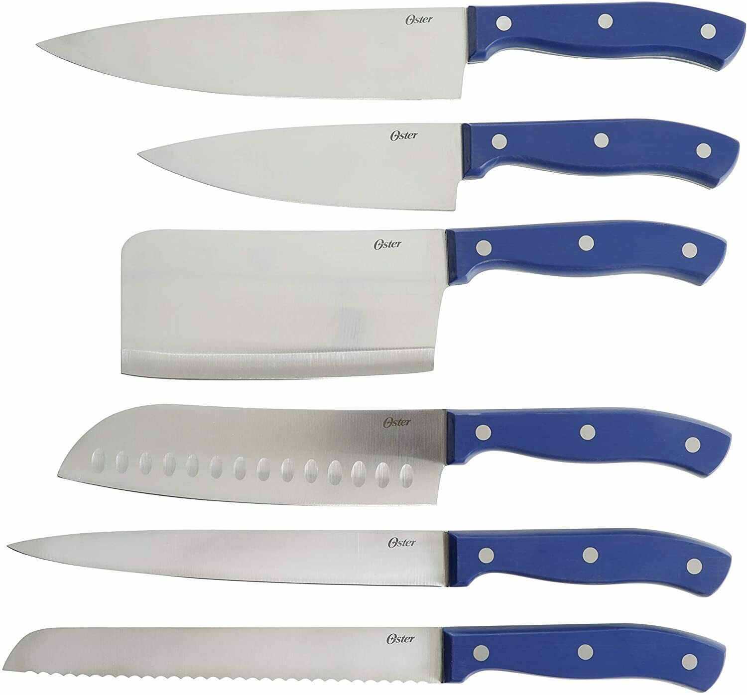Knife Set, 22-Piece Kitchen Knife Set with Block Wooden German Stainless Steel - Fresh Stock Dated October 2025
