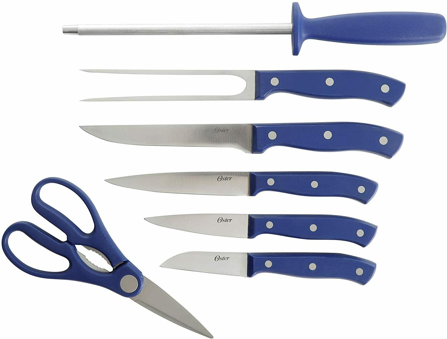 Knife Set, 22-Piece Kitchen Knife Set with Block Wooden German Stainless Steel - Fresh Stock Dated October 2025
