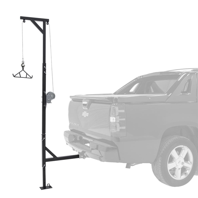 Kill Shot 500 lb. Capacity Deluxe Hitch-Mounted Deer Hoist with Swivel & Gambrel - Fresh Stock Dated October 2025
