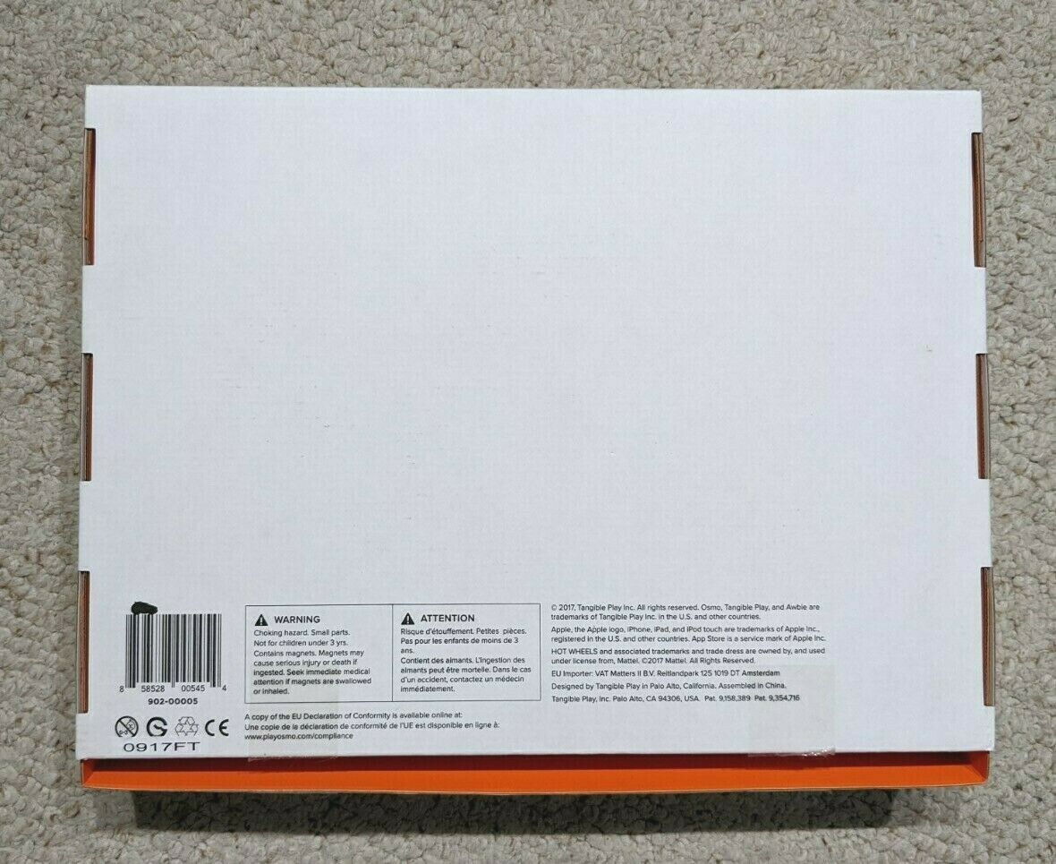 New Osmo Hot Wheels Mindracers With Hot Wheels Cars Open Box - Fresh Stock Dated October 2025