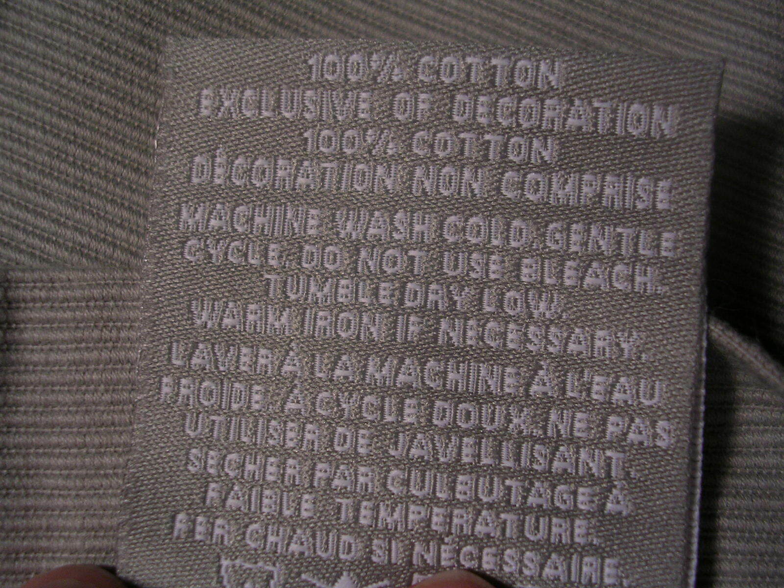 RESTORATION HARDWARE TEEN EMBROIDERED BEE BOUDOIR SHAM GREY 100% COTTON 12 X 18 - Fresh Stock Dated October 2025