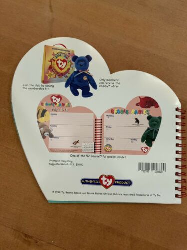 Beanie Babies Collectors Value Guide Book & 1999 Beanie Babies Official Calendar - Fresh Stock Dated October 2025