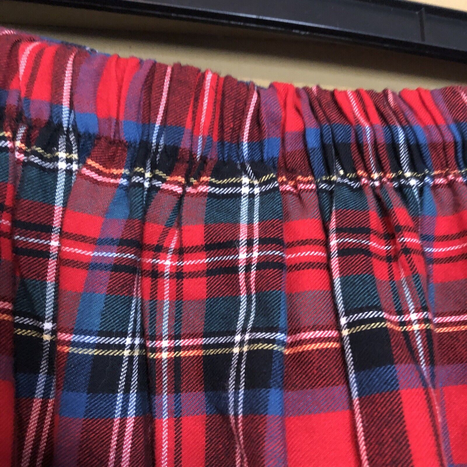 vintage flannel skirt small medium pockets Red  Waist 30 Stretchy Academia - Fresh Stock Dated October 2025
