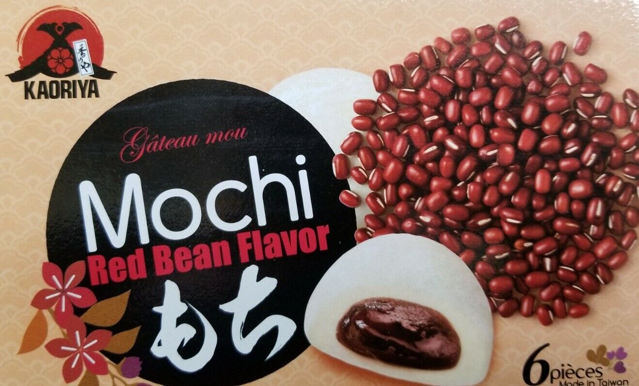 Royal Family Japanese Rice Cake Mochi Daifuku (Red Bean), 7.4 Ounce - Fresh Stock Dated October 2025