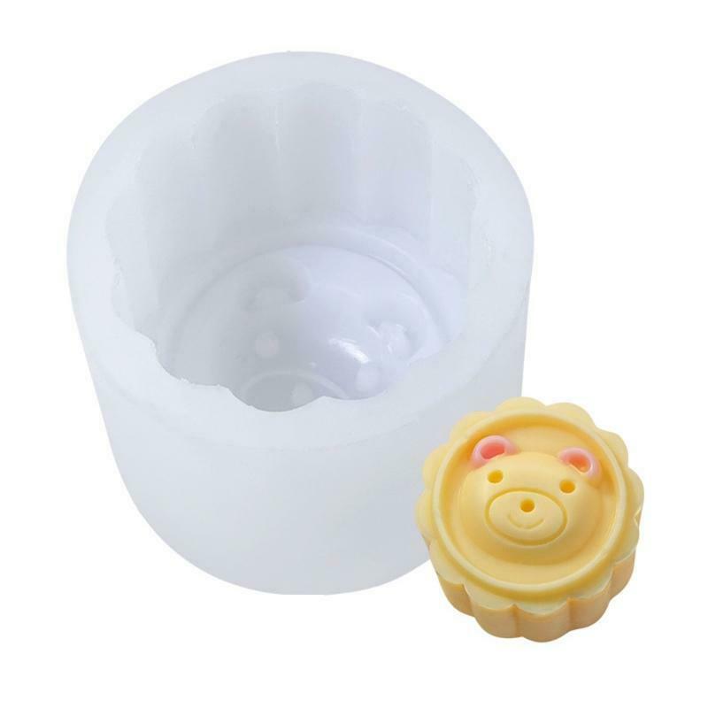 Ice Cream Silicone Mooncake Mold DIY Family Convenience Store Animal Shaped Mold - Fresh Stock Dated October 2025
