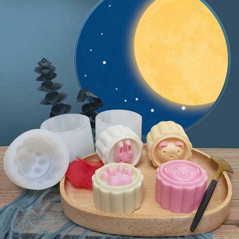 Ice Cream Silicone Mooncake Mold DIY Family Convenience Store Animal Shaped Mold - Fresh Stock Dated October 2025