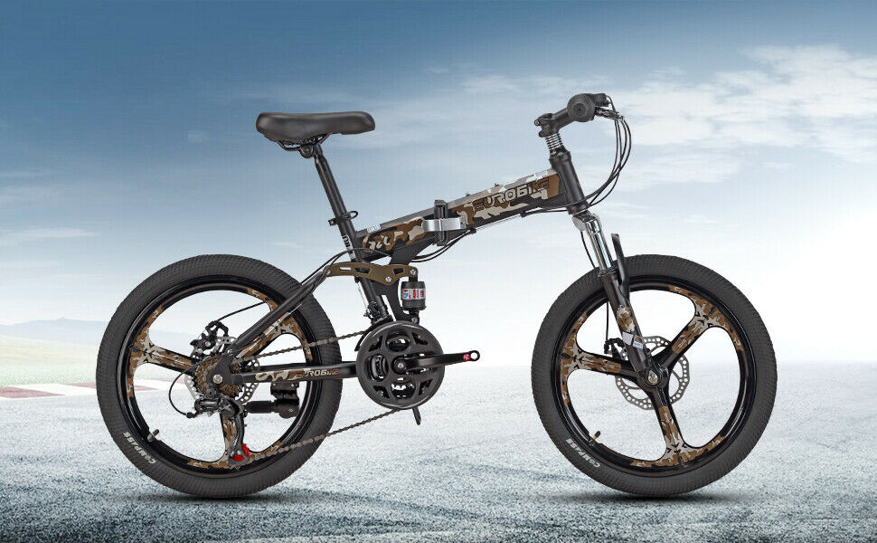 Eurobike G20 18 Speed Folding Bike 20 K Wheel Youth Folding Mountain Bicycle - Fresh Stock Dated October 2025