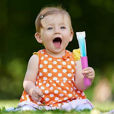 Popsicle Holders Ice Pop Neoprene Insulator Sleeves 5.91 x 2.36 Inch 50 Pieces - Fresh Stock Dated October 2025