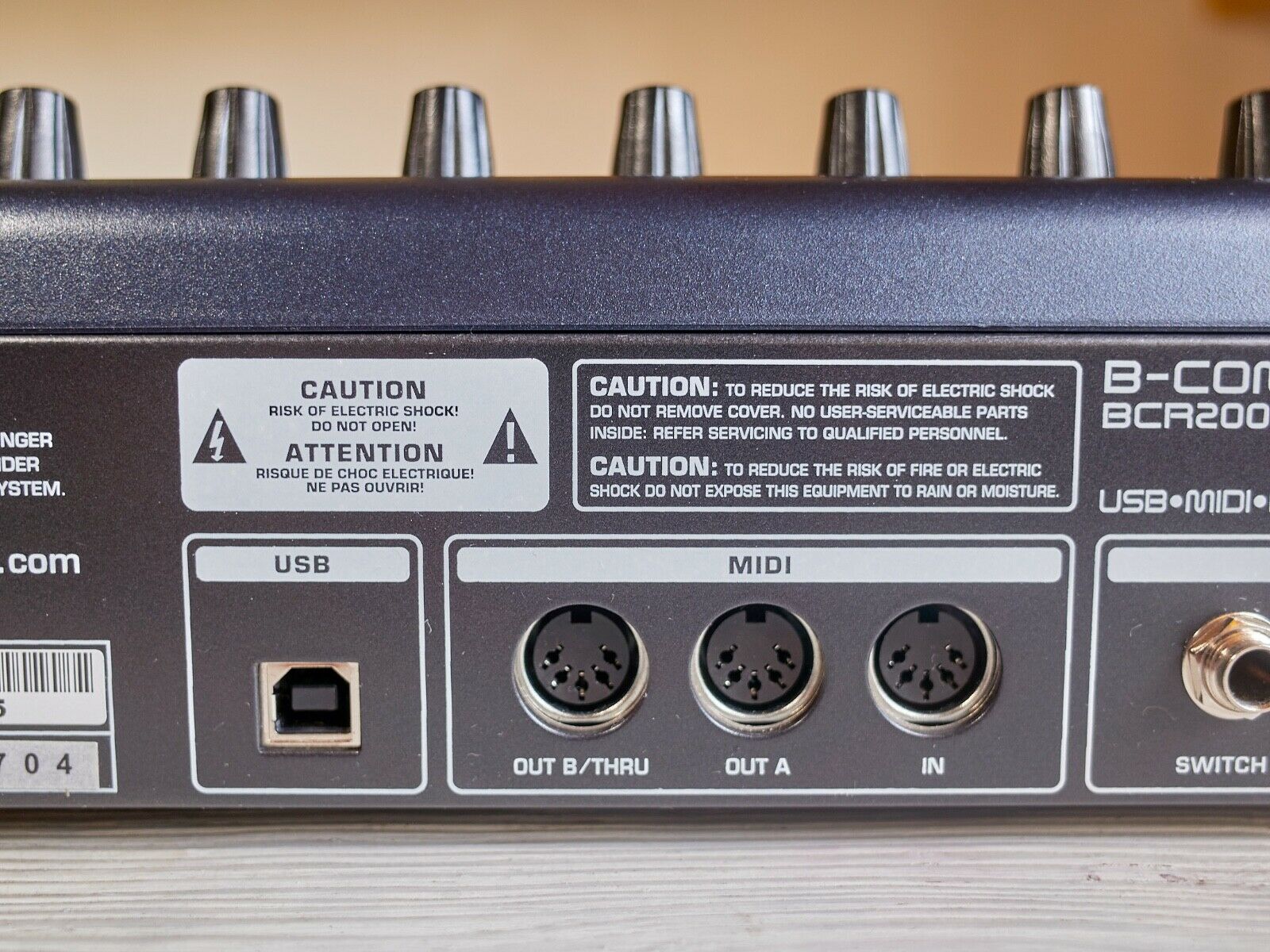 Behringer B-Control Rotary BCR2000 USB/MIDI Control Surface Excellent condition - Fresh Stock Dated October 2025
