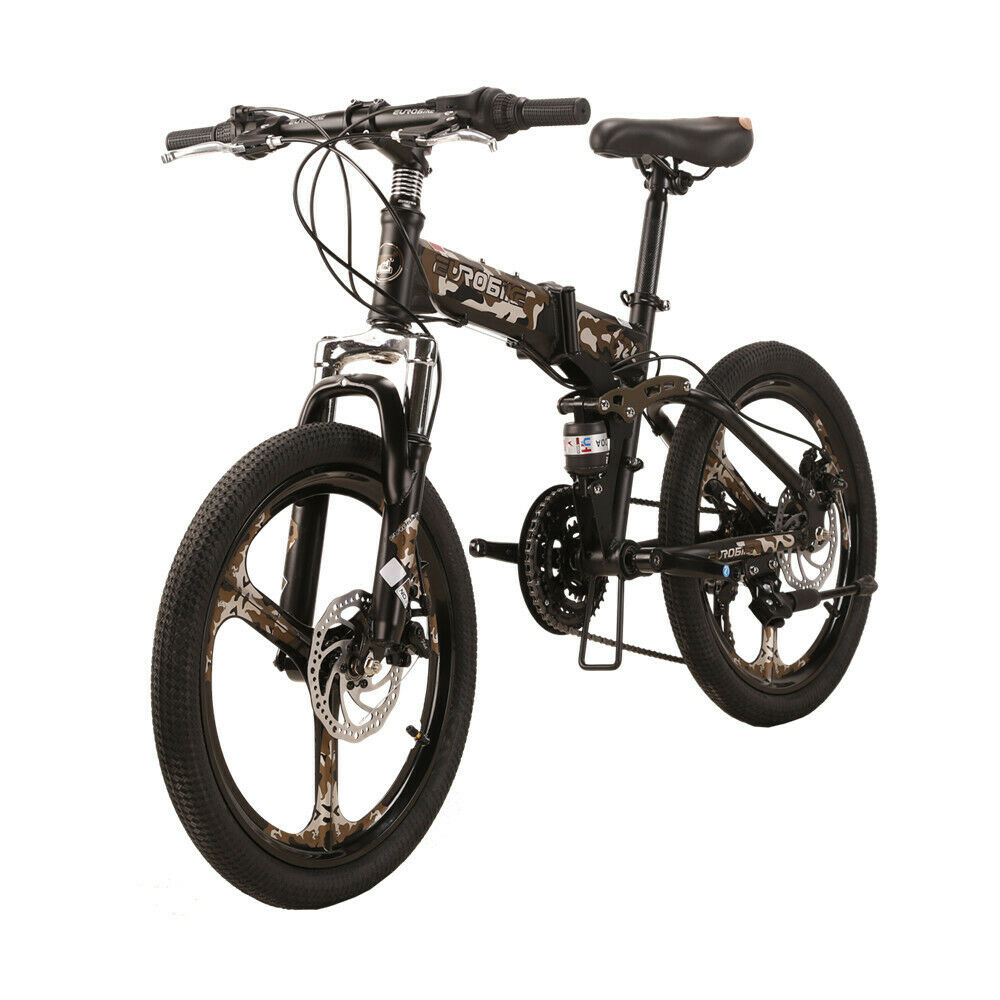 Eurobike G20 18 Speed Folding Bike 20 K Wheel Youth Folding Mountain Bicycle - Fresh Stock Dated October 2025