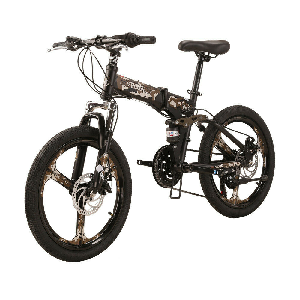 Eurobike G20 18 Speed Folding Bike 20 K Wheel Youth Folding Mountain Bicycle - Fresh Stock Dated October 2025