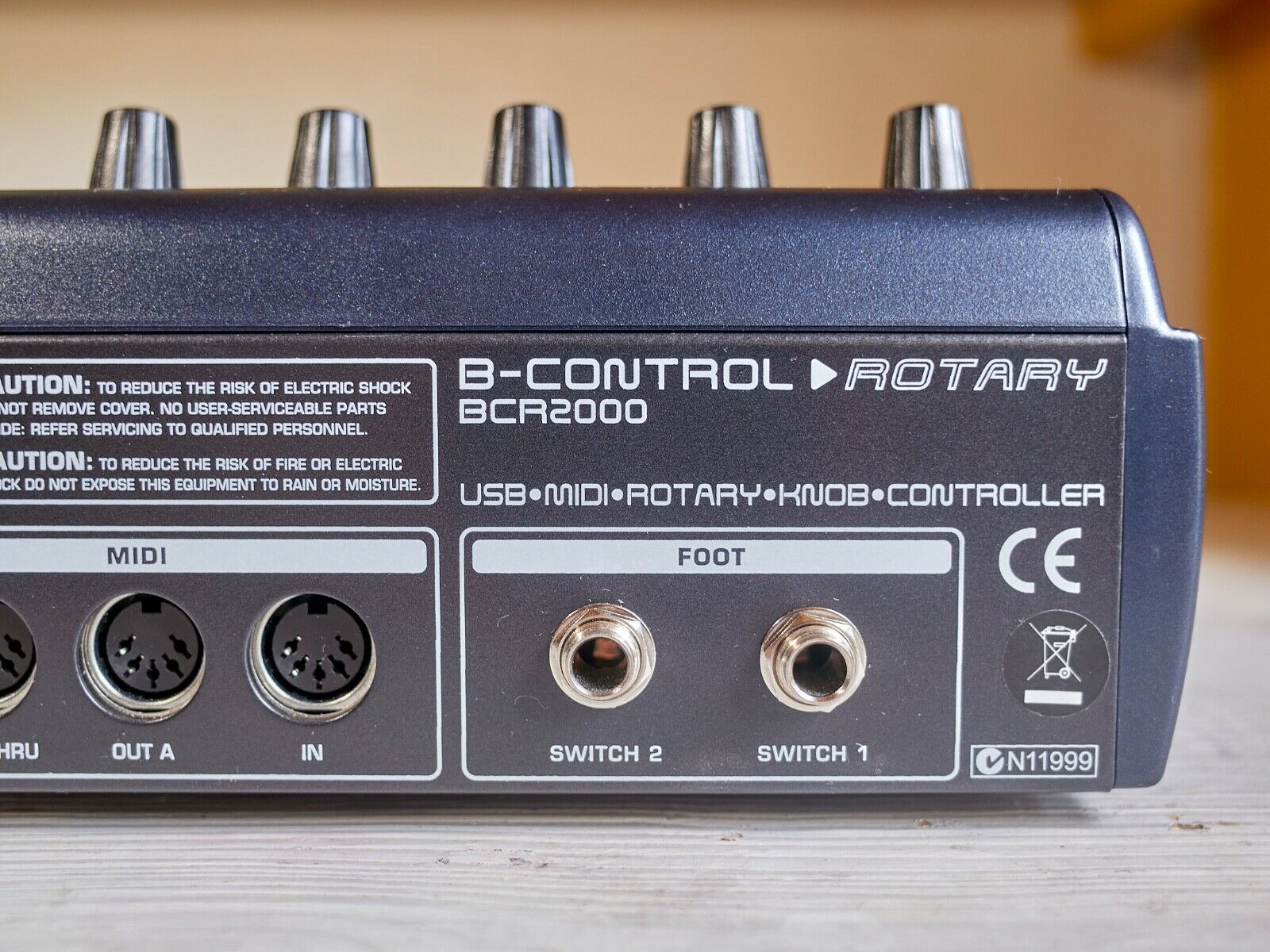Behringer B-Control Rotary BCR2000 USB/MIDI Control Surface Excellent condition - Fresh Stock Dated October 2025