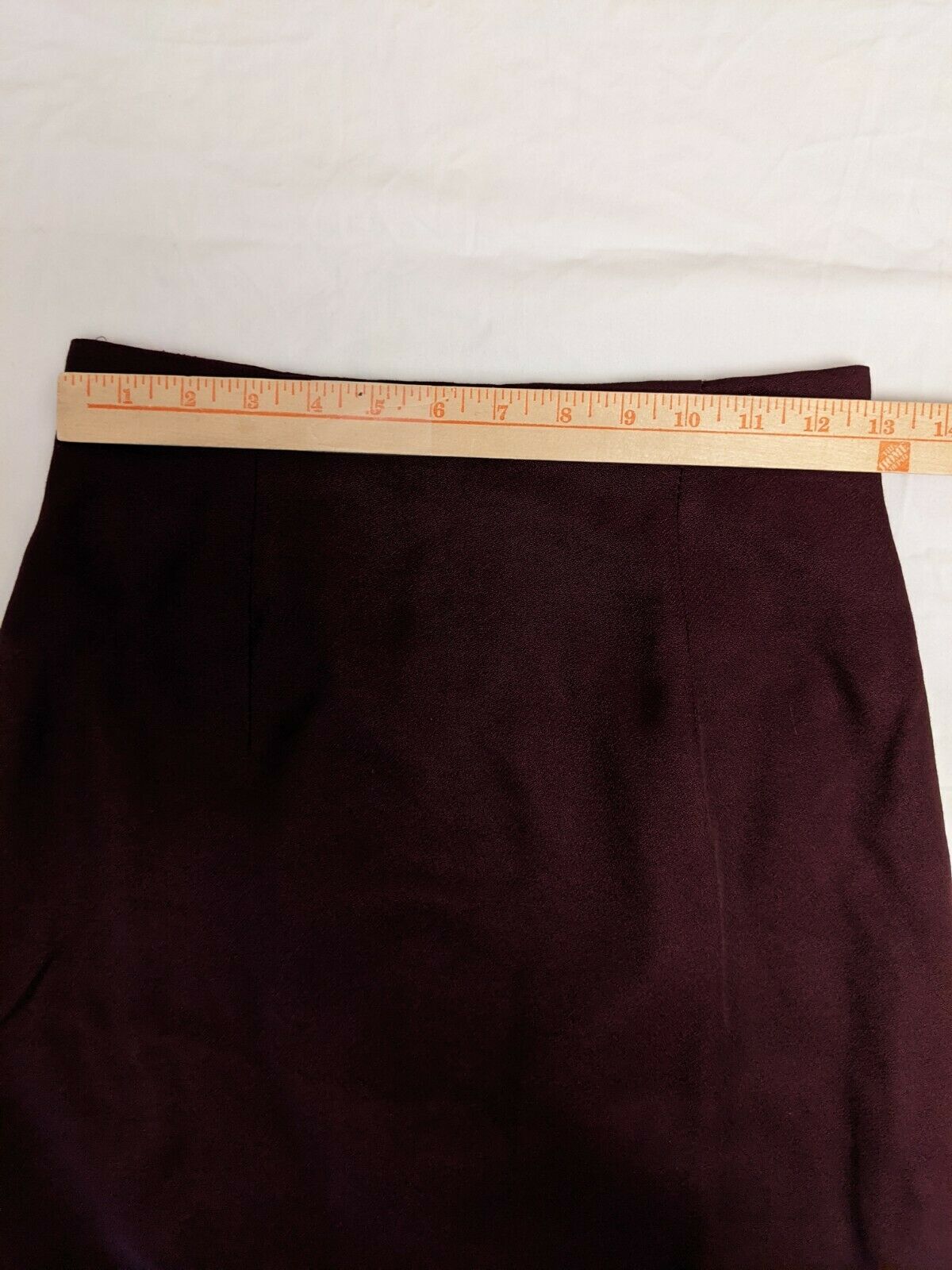 Vintage “Cristina” Pencil Skirt-Deep Maroon- Size 4 - Fresh Stock Dated October 2025
