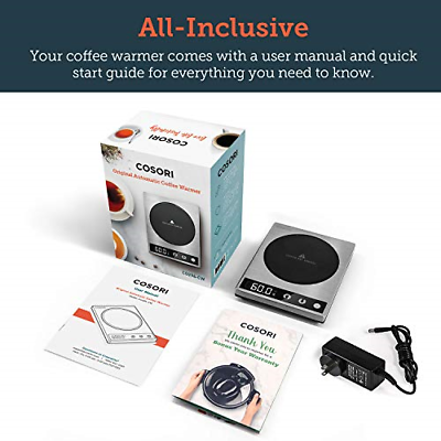 Mug Warmer, COSORI Coffee Warmer, Gravity Induction Coffee Cup Warmer&Beverage - Fresh Stock Dated October 2025