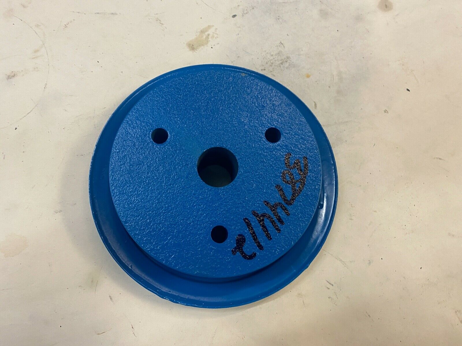 Crusader Pulley 3874412 Harmonic Balancer Mount for early 7.4 2 V Belt. Used / G - Fresh Stock Dated October 2025